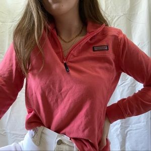 Vineyard Vines Shep Shirt in Coral/Salmon